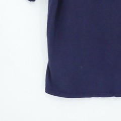 Vintage U.S. Air Force Shirt Mens Medium Navy Okinawa Map Graphic Made USA 90s