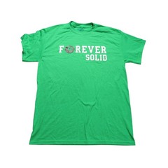 GILDAN DryBlend “FOREVER SOLID” Green T-Shirt – Size Medium, Moisture-Wicking Co