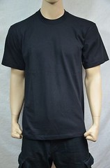 3 NEW PRO5 SUPER HEAVY WEIGHT T-SHIRT BLACK TEE PLAIN BLANK COTTON 3XL 3PC