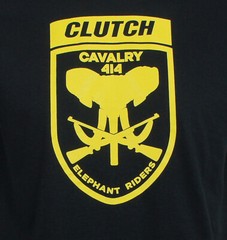 Authentic CLUTCH Band Elephant Riders Logo T-Shirt S M L XL XXL NEW
