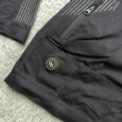 Glovii Shirt Mens L/XL Gray Heather Heated Shirt NO BATTERY Cold Weather Liner