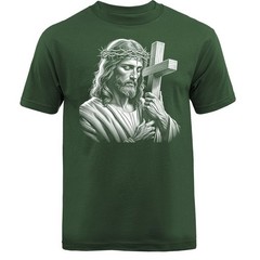 Jesus Carrying Cross Religious T-shirt