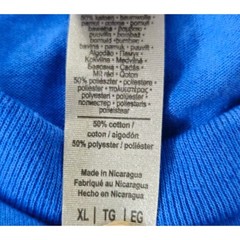 Loy of 3 Gildan DryBlend Royal Blue T Shirt Tee XL Blend Short Sleeve