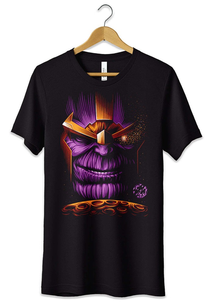 Marvel Thanos Superhero T Shirt T Shirt Men Women Black S M L XL XXL