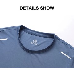 CHRLCK Men’s Running Quick Drying T-shirts Breathable Hiking Fishing Tees