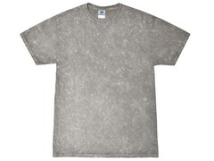 Mineral Wash Vintage Gray T-Shirts Adult S to 3XL Short Sleeve 100% Cotton
