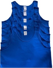 Lot Of 5 Gildan Classic Fit Tank Top For Men Ultra Cotton Sleeveless Shirts NEW