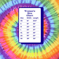 Tie Dye Shirt | Purple Heart V Blotter | Handmade | Unisex | Tall | Women’s