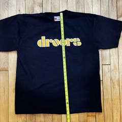 Vintage RARE 90s Droors DC Clothing Skateboarding Doors Parody T-Shirt Large
