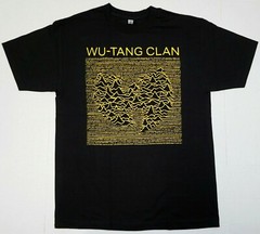 WU TANG CLAN WAVES T-shirt Gza Rza ODB Hip Hop Rap Tee Men’s 100% Cotton New