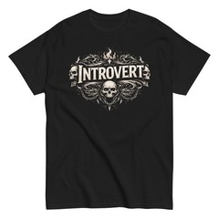 Funny Introvert Shirt for Men – Anti Social Humor Graphic Tee Gift Idea