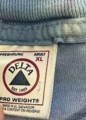 Vintage 90’s Jimi Hendrix Gypsy Eyes Delta Tag Tie Dye T-Shirt 1998 Size XL