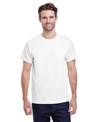 6 PACK Gildan G200 Men’s Ultra Cotton Sleeves Tee T-Shirt Black / White S-XL USA