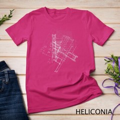 Graphic Abstract Lines Gift Design Idea Architecture T-Shirt Unisex T-shirt