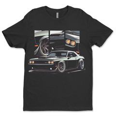 DTF Muscle car/ Custom Unisex Soft Style T-Shirts, Next Level- Cotton