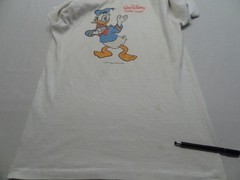 Walt Disney Home Video M 38-40 Signal Donald Duck 80s VTG Single Stitch Made USA