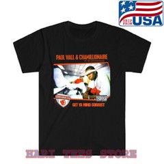 Paul Wall & Chamillionaire Men’s Black T-shirt Size S to 5XL