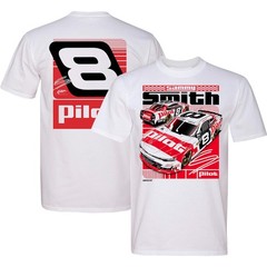 Sammy Smith Pilot #8 Car T Shirt NASCAR JR Motorsports Racing Tee