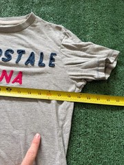 Y2K Aeropostale Laguna Beach Short Sleeve T Shirt Size S gray Embroidered Logo