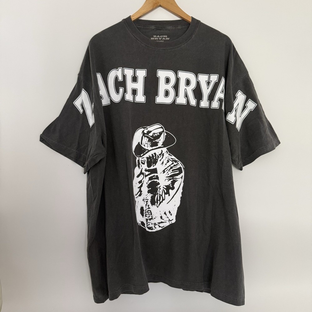 ZACH BRYAN BURN BURN BURN TOUR 2023 T-SHIRT XXL
