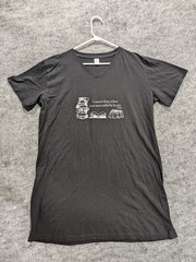 Lat Men’s Black Book Lover Oversized Cotton Short Sleeve T-Shirt Sleep Shirt XL