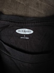 Old Navy TLC Graphic Tee Black Crew Neck Short Sleeve L 90s Band Music