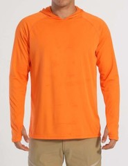 UPF50+ Mens UV Shirts Sun Protection Hoodie Outdoor Fishing Long Sleeve Casual T