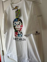 Men’s A Bathing Ape BABY MILO® Ape Camo Tee-Shirt Sz Lg & Xl Nwt