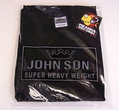 John Son Premium Quality Black T-Shirt 2XL 100% Cotton Piranha Records