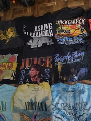 Bundle of 42 Band Tees Various Sizes Reseller Wholesale