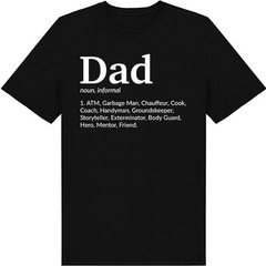 Dad Noun – Unisex Graphic Tee | Dad’s Favorites Collection T-Shirt Size S-4XL