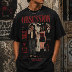 Obsession (2026) vintage movie poster T-Shirt | retro horror graphic tee