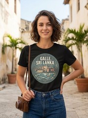 Galle Sri Lanka Fort City Graphic T-Shirt Unisex Travel Tee