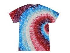 Vibrant Multicolor Tie Dye T-Shirts Adult & Kids 100% Cotton Colortone