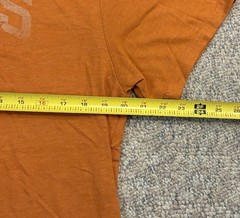 Texas Longhorns T-Shirt Burnt Orange Sz Large Authentic Apparel SEC NCAA