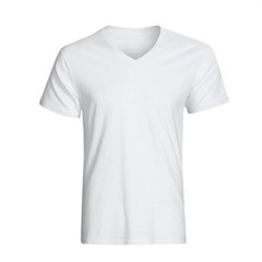 3-12-Pack V-Neck For Men’s 100% Cotton Tagless T-Shirt Undershirt Tee White