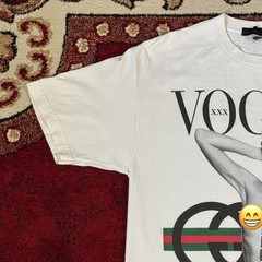 Kanye West Premium Label Y2K Vogue XXX Kate Moss LV Don T Shirt Size XL USA Made