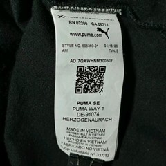 PUMA T Shirt M Black BMW MMS Motorsport Logo Forever Better Enthusiast 595369 01