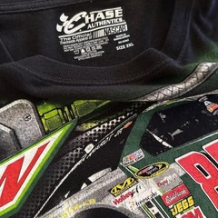 VINTAGE Dale Earnhardt Jr 88 NASCAR Shirt Diet Mountain Dew Chase Authentics 3XL