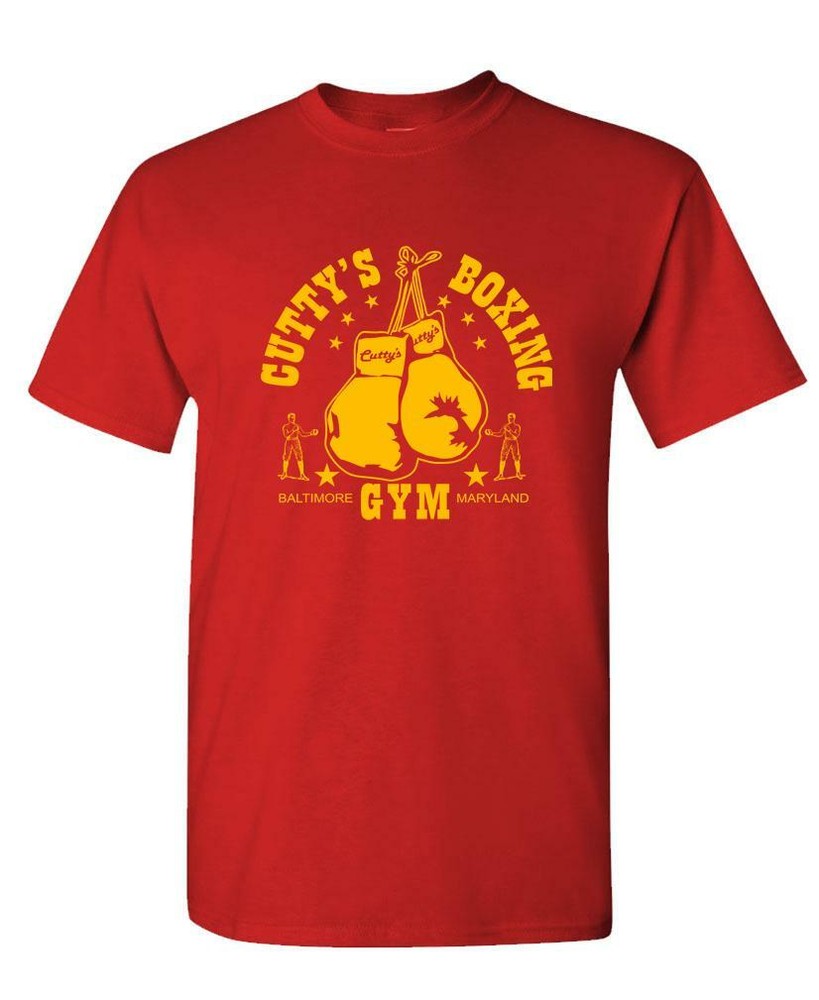 BOXING CUTTY’S GYM – Unisex Cotton T-Shirt Tee Shirt