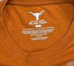 Texas Longhorns T-Shirt Burnt Orange Sz Large Authentic Apparel SEC NCAA
