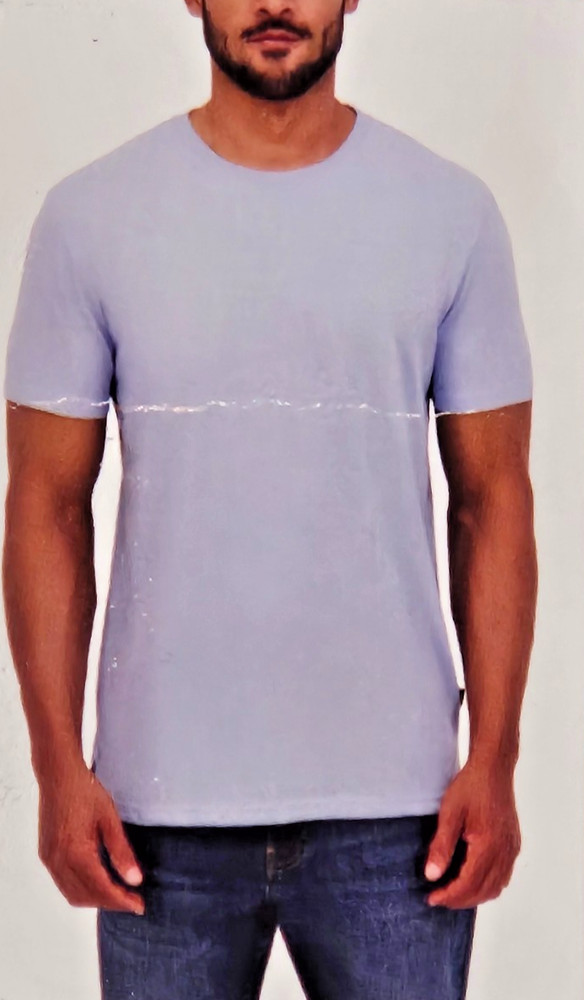T Shirt High End Blue Soft Men’s Small By Lucky Brand Retails For $49.50