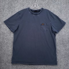 Superdry T Shirt Mens 2XL XXL Blue Short Sleeve Crew Neck Pull on Workwear Tee