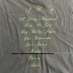 Vintage ODB Ol Dirty Bastard Memorial Rap Tee Mens Medium Wu Tang Clan Shirt Y2K