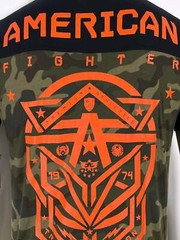 AMERICAN FIGHTER Men’s T-shirt GLOVER Athletic Military Green XS-4XL