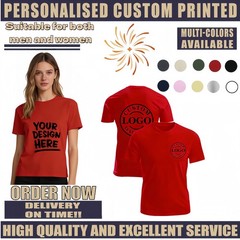 Father’s Day Gift Personalized T-Shirt, Custom Name & Dad Title Image Print