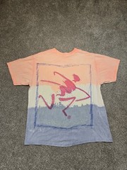 Ocean Pacific Tee Size XL Tri Color Tee Beach Tee Vintage