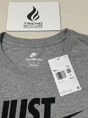 Nike Sportwear Just Do It Graphic T-Shirt Dark Grey Heather 2XL XXL AR5006-063