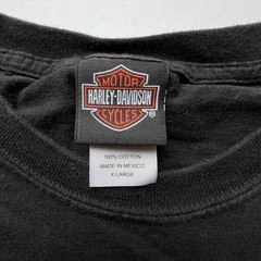 Y2K Pacific Harley Davidson Waikiki Hawaii Fire Sunset Biker Motorcycle Tee XL