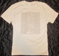 Joy Division Unknown Pleasures Tone On Tone Soft T-Shirt Men’s Medium M Rock New